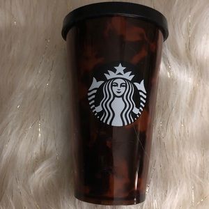 Starbucks Coffee Tortoise Shell Leopard Tumbler